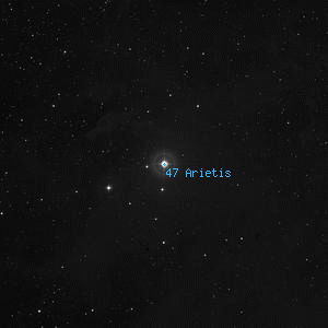 DSS image of 47 Arietis