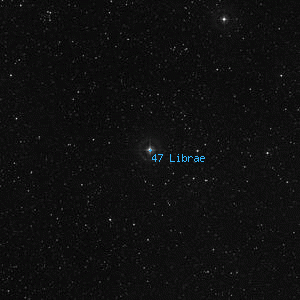 DSS image of 47 Librae