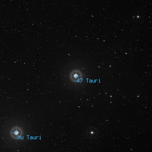 DSS image of 47 Tauri