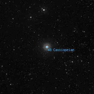 DSS image of 48 Cassiopeiae
