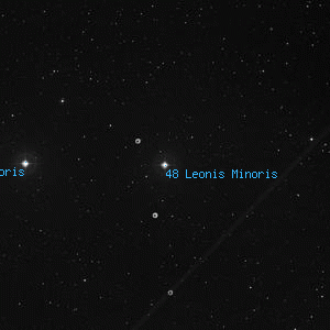 DSS image of 48 Leonis Minoris