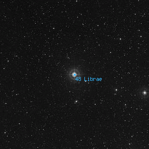 DSS image of 48 Librae