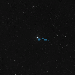 DSS image of 48 Tauri