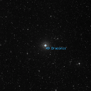 DSS image of 49 Draconis
