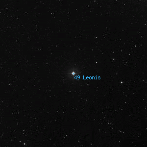 DSS image of 49 Leonis
