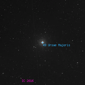 DSS image of 49 Ursae Majoris