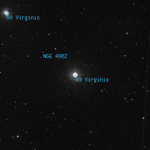DSS image of 49 Virginis