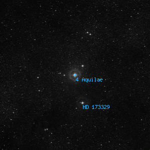 DSS image of 4 Aquilae