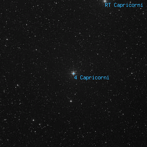 DSS image of 4 Capricorni