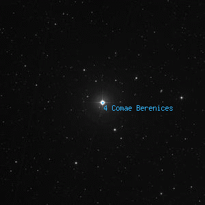 DSS image of 4 Comae Berenices
