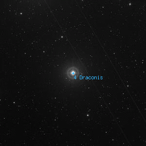 DSS image of 4 Draconis