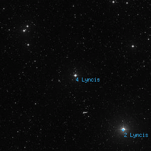 DSS image of 4 Lyncis