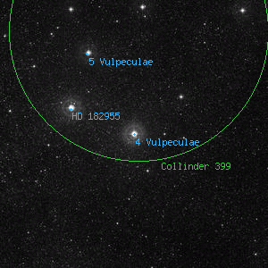 DSS image of 4 Vulpeculae