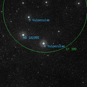 DSS image of 4 Vulpeculae
