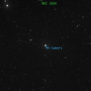 DSS image of 50 Cancri