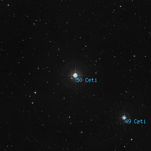 DSS image of 50 Ceti