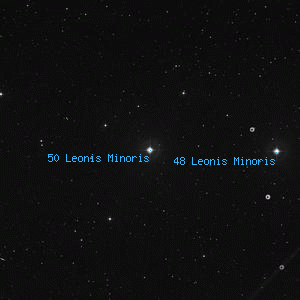 DSS image of 50 Leonis Minoris