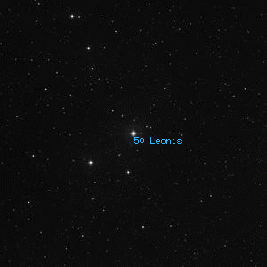 DSS image of 50 Leonis