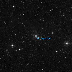 DSS image of 51 Aquilae