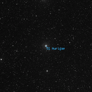 DSS image of 51 Aurigae