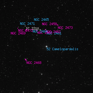 DSS image of 52 Camelopardalis