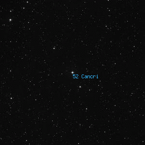 DSS image of 52 Cancri