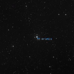 DSS image of 53 Arietis