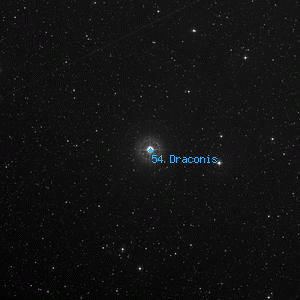 DSS image of 54 Draconis