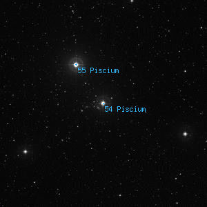 DSS image of 54 Piscium
