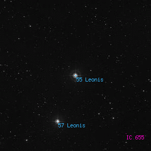DSS image of 55 Leonis