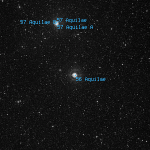 DSS image of 56 Aquilae