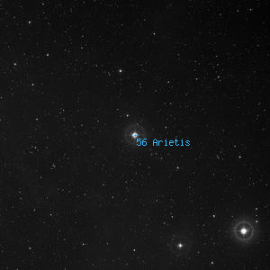 DSS image of 56 Arietis
