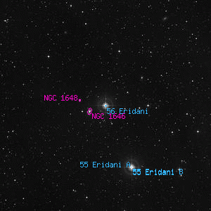 DSS image of 56 Eridani