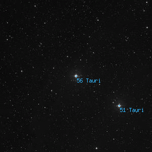 DSS image of 56 Tauri