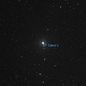 DSS image of 57 Cancri