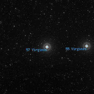DSS image of 57 Virginis