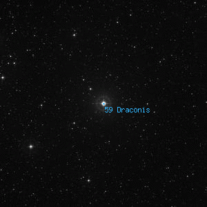 DSS image of 59 Draconis