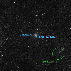 DSS image of 5 Aquilae B