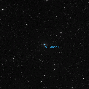 DSS image of 5 Cancri