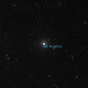 DSS image of 60 Arietis