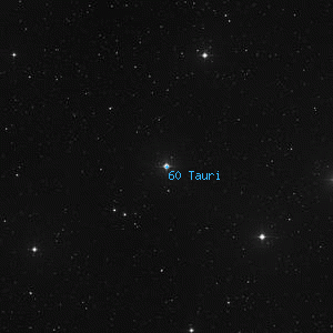 DSS image of 60 Tauri