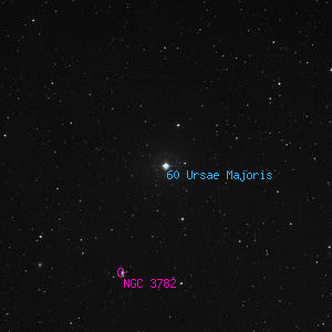 DSS image of 60 Ursae Majoris