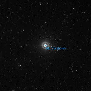 DSS image of 61 Virginis