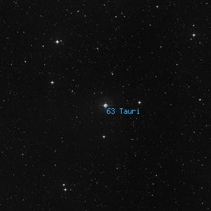 DSS image of 63 Tauri