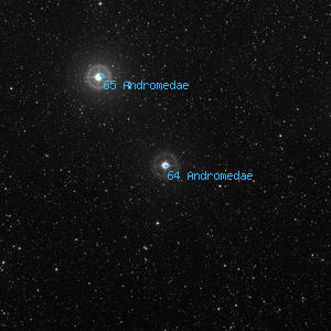 DSS image of 64 Andromedae