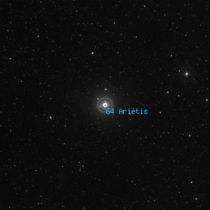 DSS image of 64 Arietis