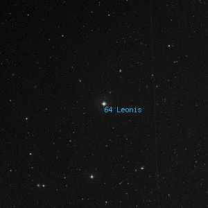 DSS image of 64 Leonis