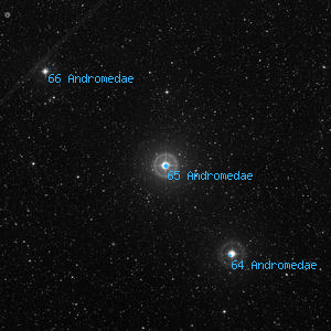 DSS image of 65 Andromedae