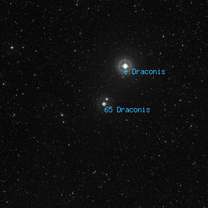 DSS image of 65 Draconis