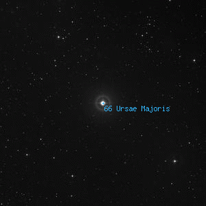 DSS image of 66 Ursae Majoris